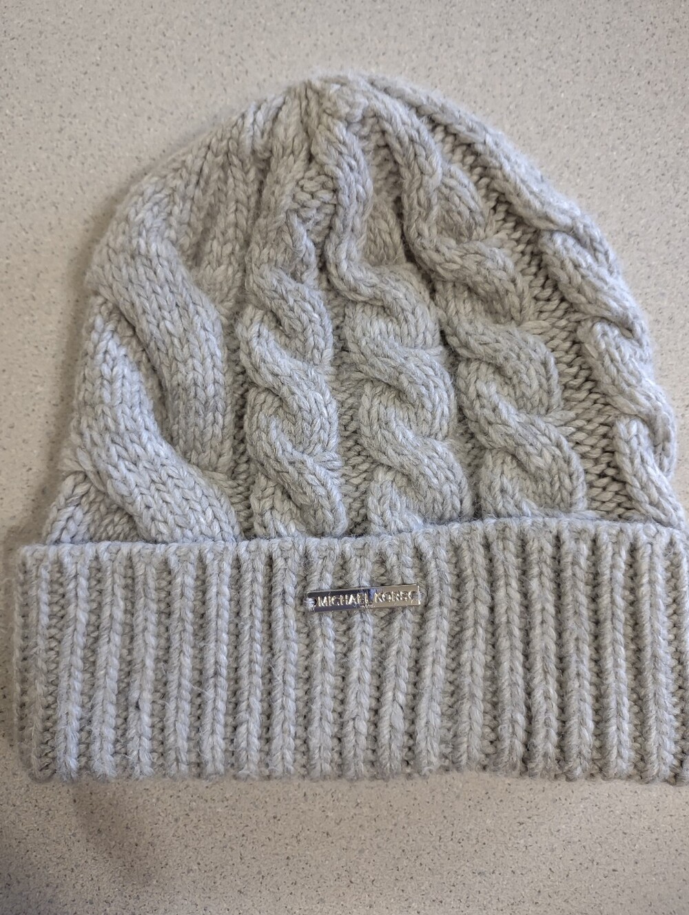 MK Cable Knit Hat